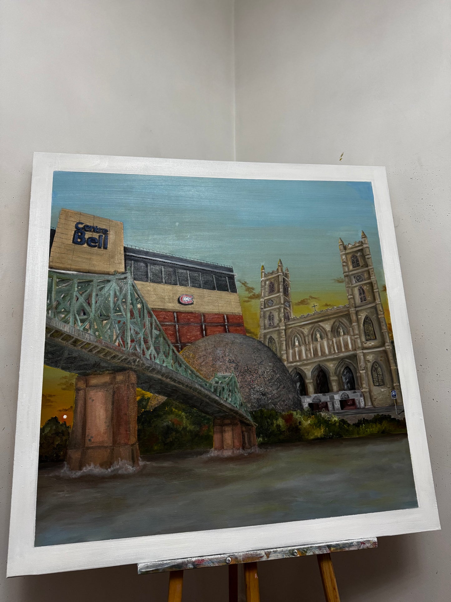 "Sincèrement, MTL" Original Painting