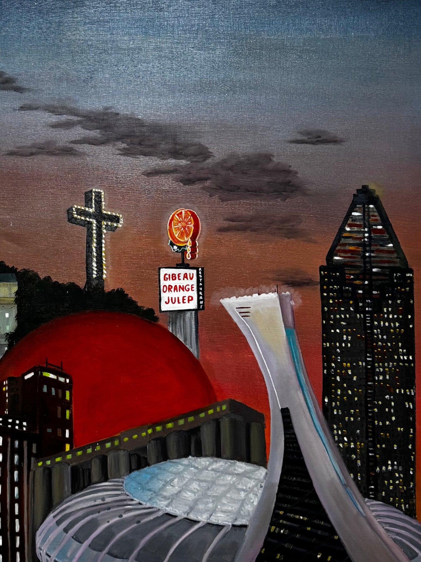 "The Heart of Montréal" Original Painting