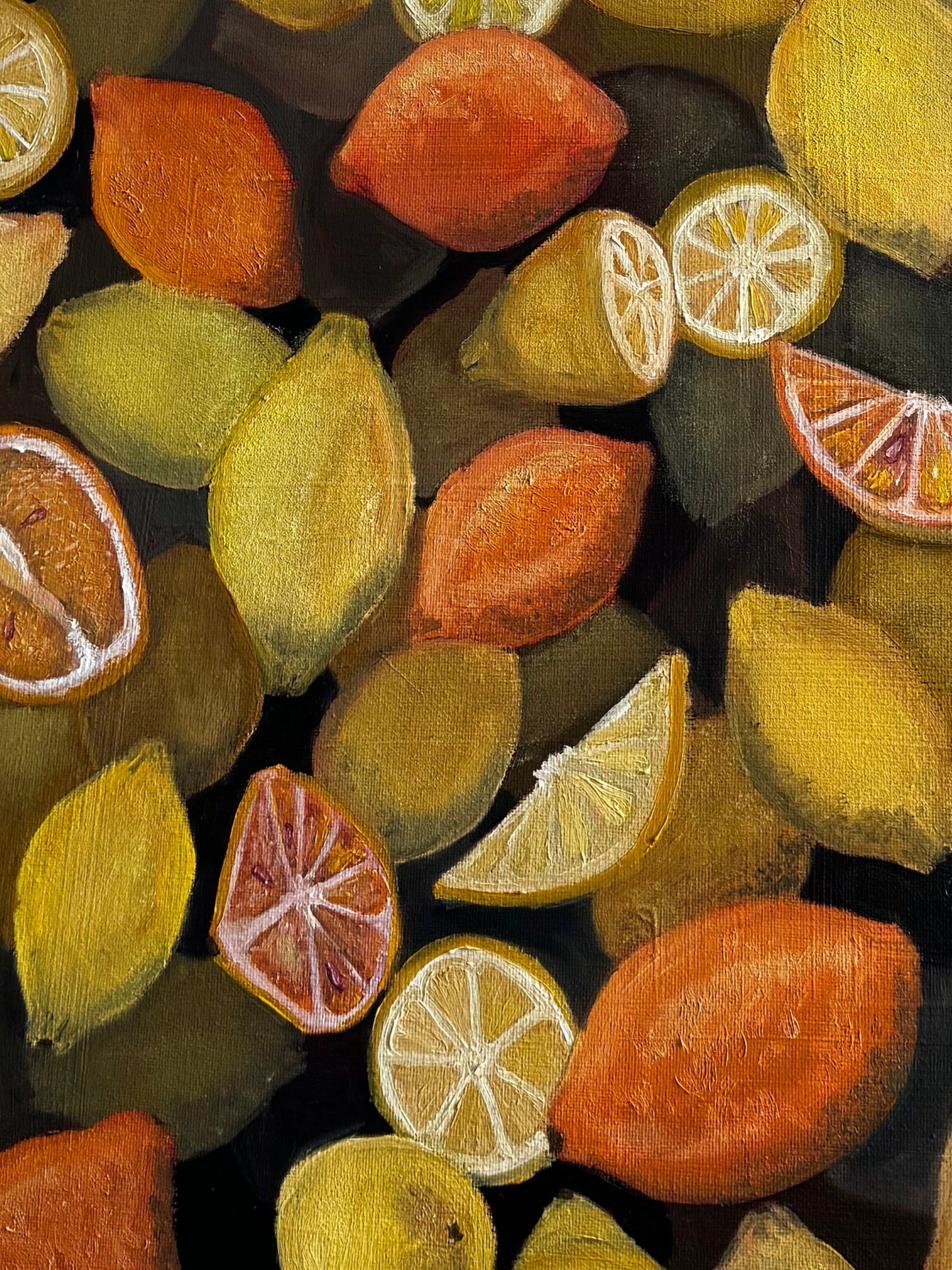 "If God Gives You Lemons - Make Lemonade" Original Painting