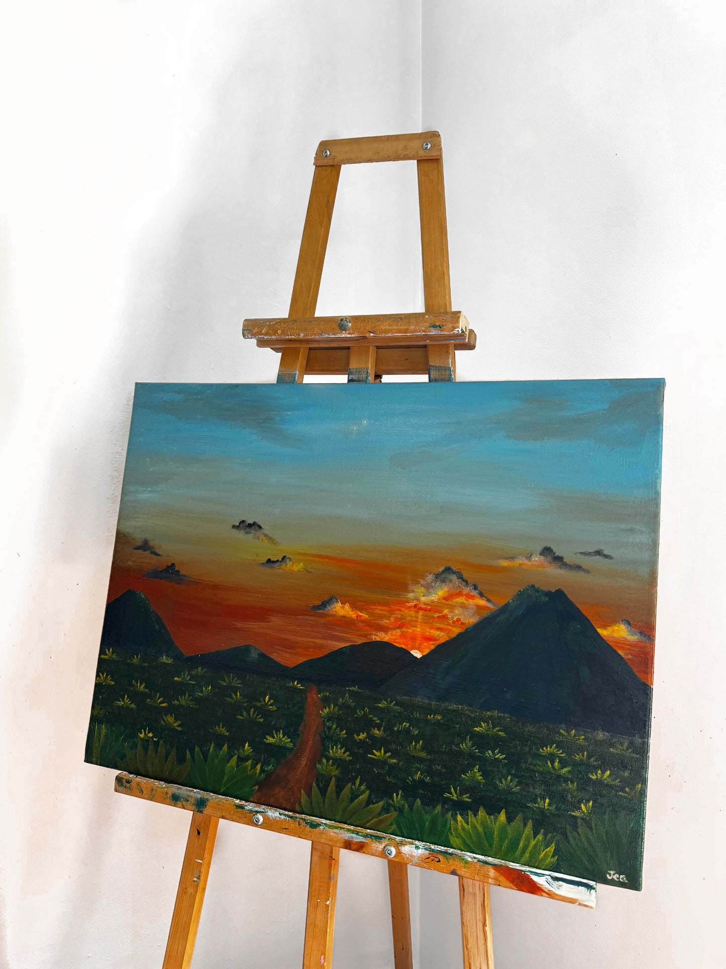 "Angel de la Guarda" Original Painting