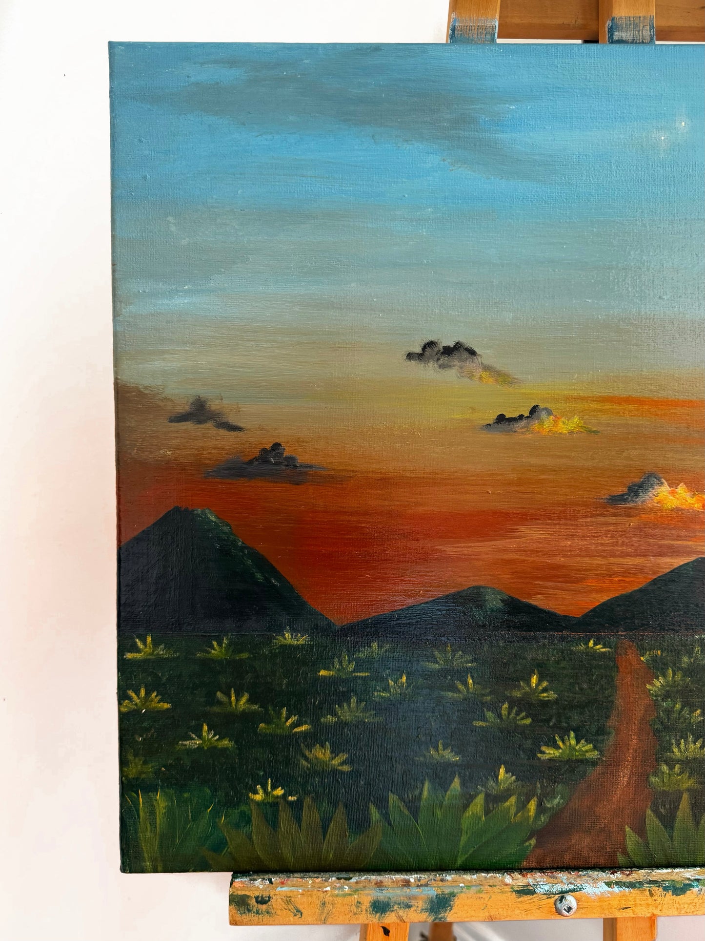 "Angel de la Guarda" Original Painting