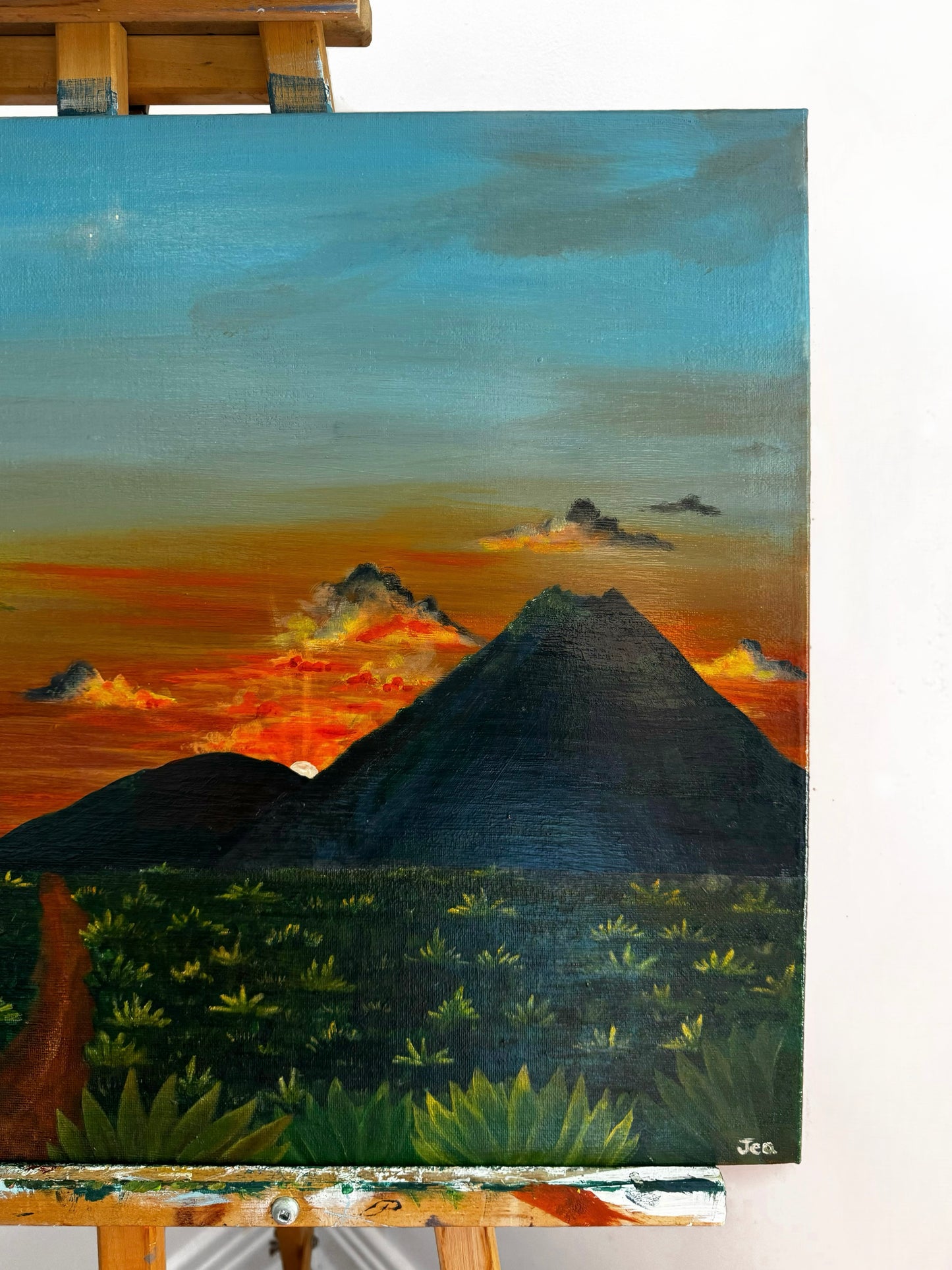 "Angel de la Guarda" Original Painting