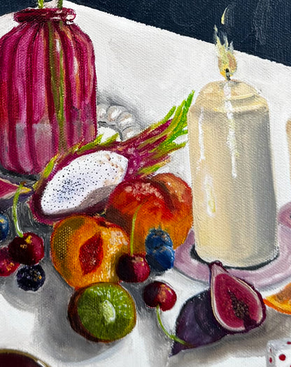 "A Table of Grace" Original Painting