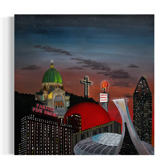"The Heart of Montréal" Original Painting