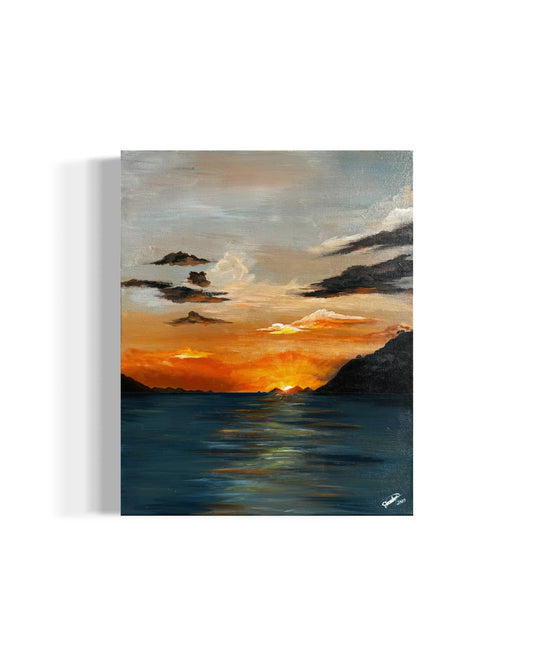 "Luces del Anochecer" Original Painting