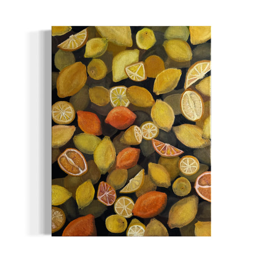"If God Gives You Lemons - Make Lemonade" Original Painting