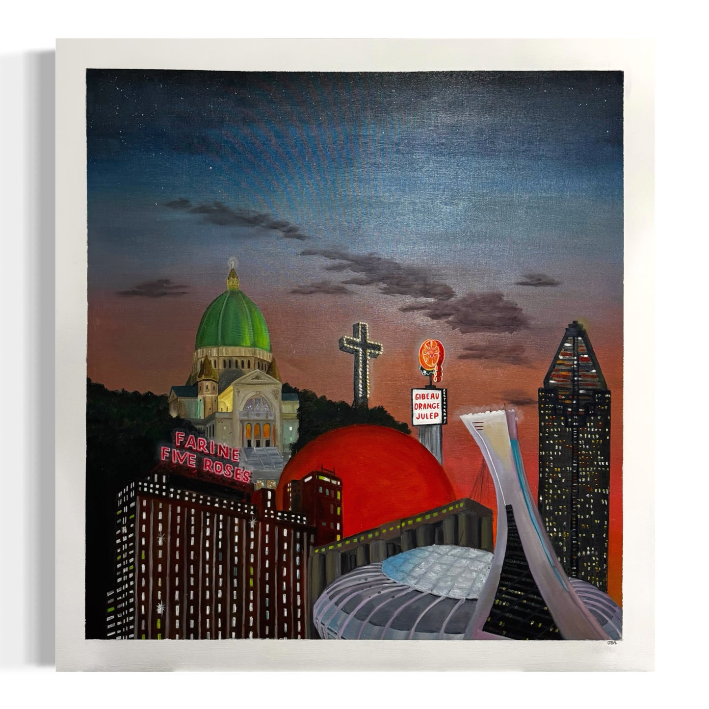 "The Heart of Montréal" Original Painting