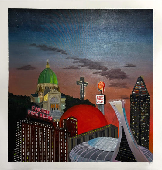 "The Heart of Montréal" Original Painting