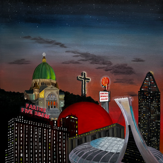 "The Heart of Montréal" Original Painting